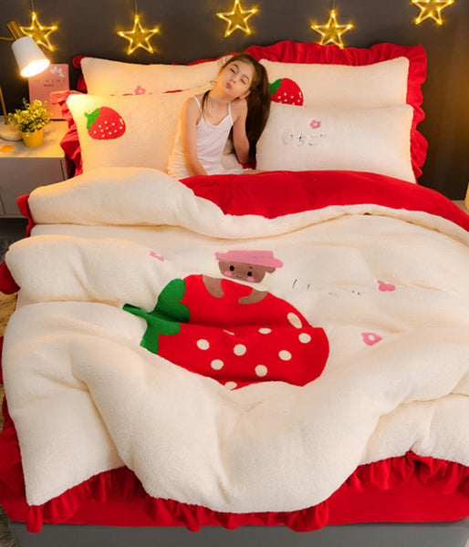 Sweet Strawberry Bedding Set PN3120