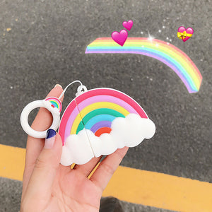 Rainbow Airpods Case For Iphone PN1598