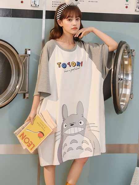 Fashion Sailormoon And Totoro Pajamas PN2973