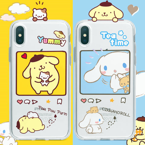 Lovely Cinnamoroll Phone Case for iphone 7/7plus/8/8P/X/XS/XR/XS Max/11/11pro/11pro max PN2488