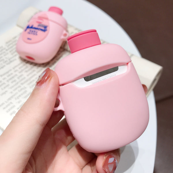 Pink Kawaii Airpods Case For Iphone PN2408