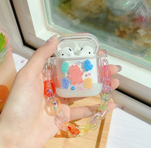Lovely Rabbit Airpods Case For Iphone PN3424