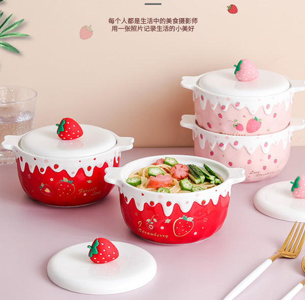 Sweet Strawberry Foods Bowl PN4706