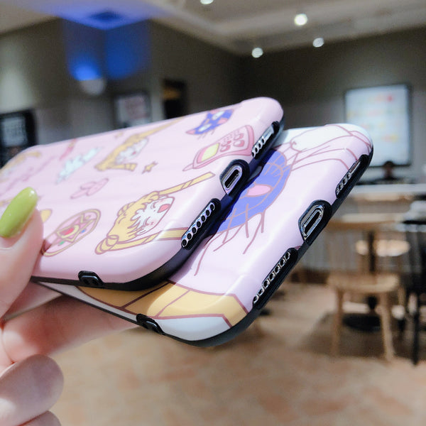 Cute Sailormoon Phone Case for iphone 6/6s/6plus/7/7plus/8/8P/X/XS/XR/XS Max PN2203