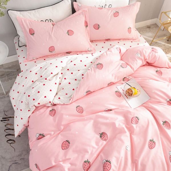 Fashion Strawberry Bedding Set PN1478