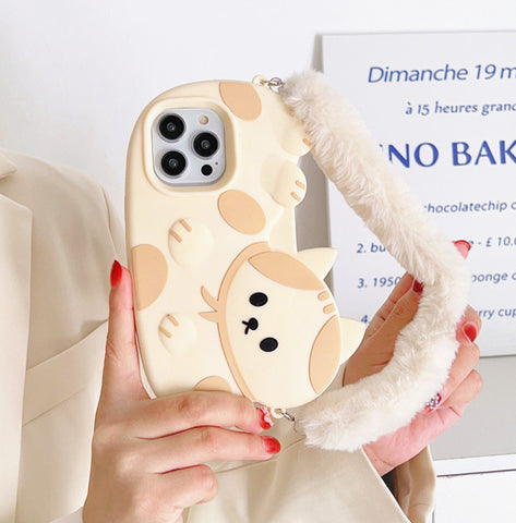 Lovely Cat Phone Case for iphone 11/11pro/11pro max/12/12mini/12pro/12pro max/13/13pro/13pro max/14/14plus/14pro/14pro max PN5591