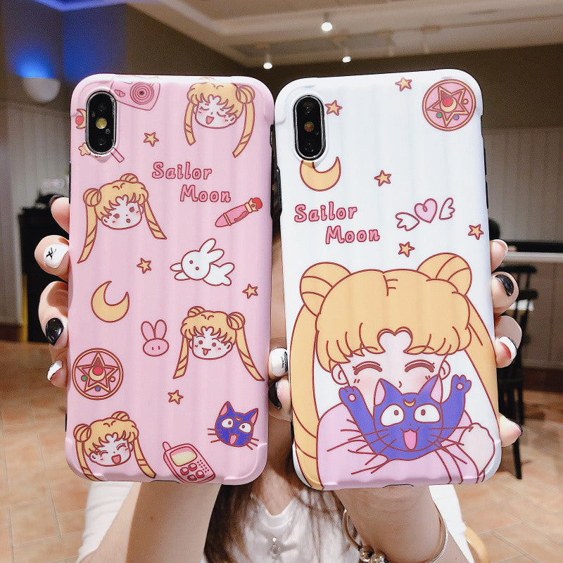 Cute Sailormoon Phone Case for iphone 6/6s/6plus/7/7plus/8/8P/X/XS/XR/XS Max PN2203