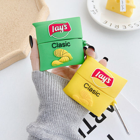 Cute Chips Airpods Case For Iphone PN2339