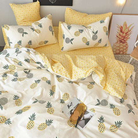 Fashion Pineapple Bedding Set PN1532