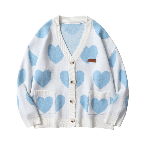 Fashion Heart Sweater Coat PN5020