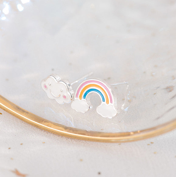 Rainbow and Cloud Earrings PN4943
