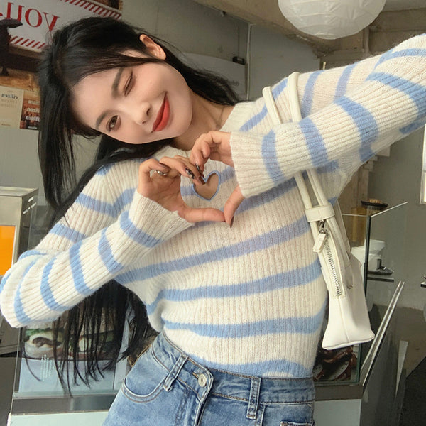 Fashion Heart Girl Sweater PN4953