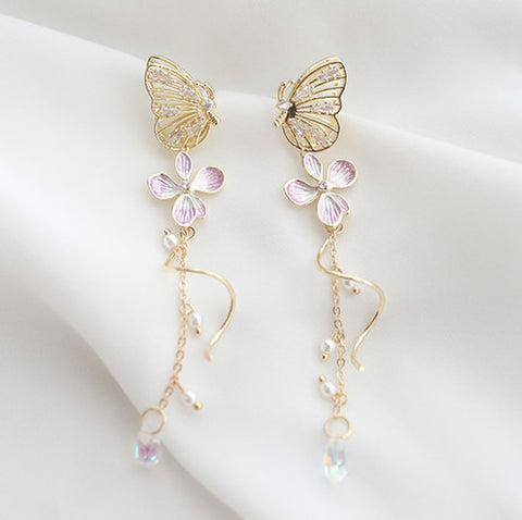 Pretty Butterfly Girl Earrings PN3735