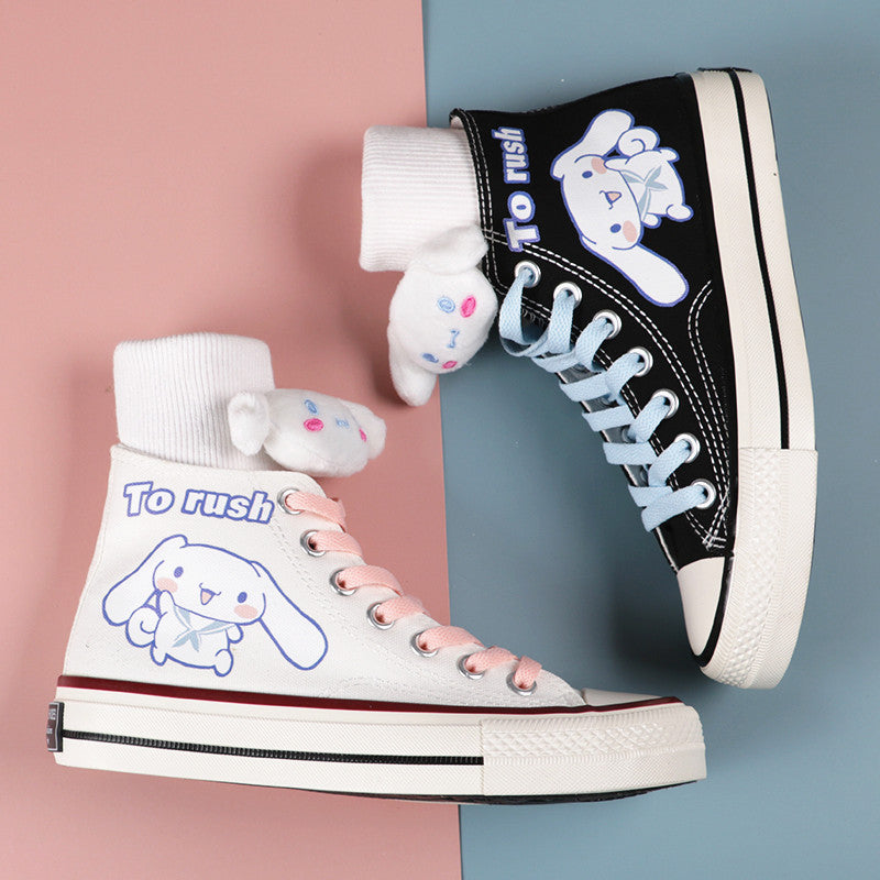 Cute Anime Dog Shoes And Socks PN3206