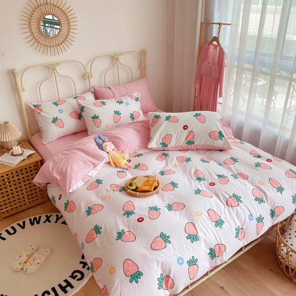 Sweet Strawberry Bedding Set PN3533