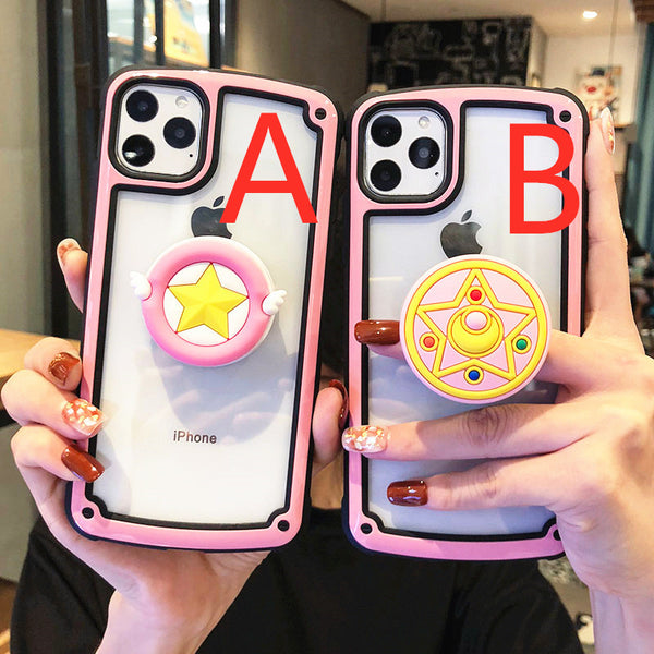 Cute Sakura Phone Case for iphone 6/6s/6plus/7/7plus/8/8P/X/XS/XR/XS Max/11/11pro/11promax PN2019