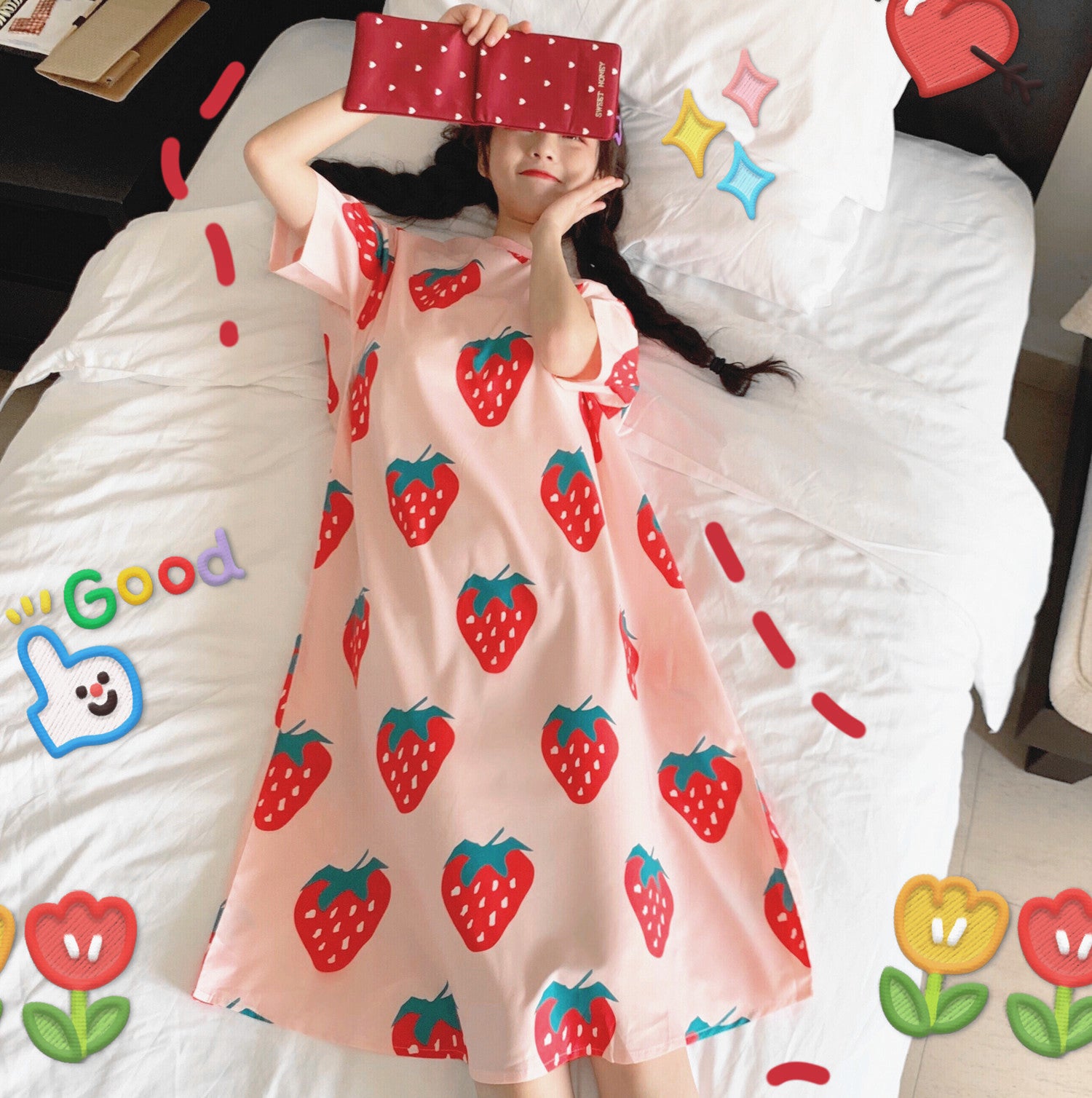 Fashion Strawberry Dress PN1414