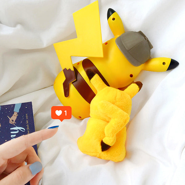 Plush Pikachu Airpods Case For Iphone PN1761
