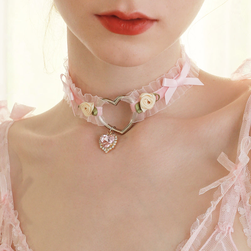 Lolita Heart Choker PN3755