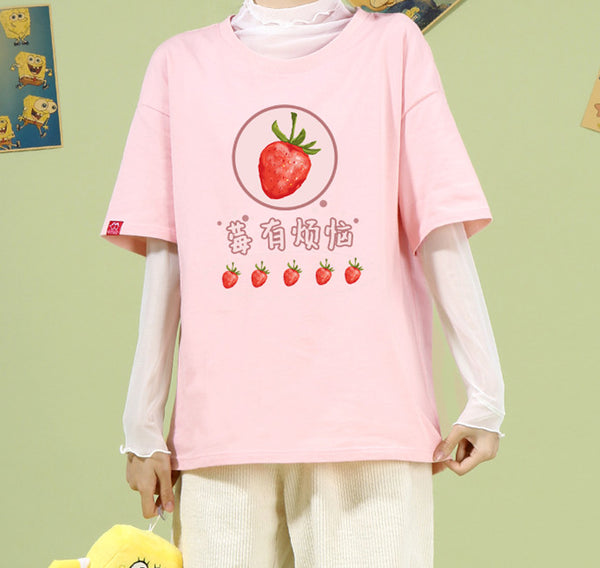 Sweet Strawberry Tshirt PN2808