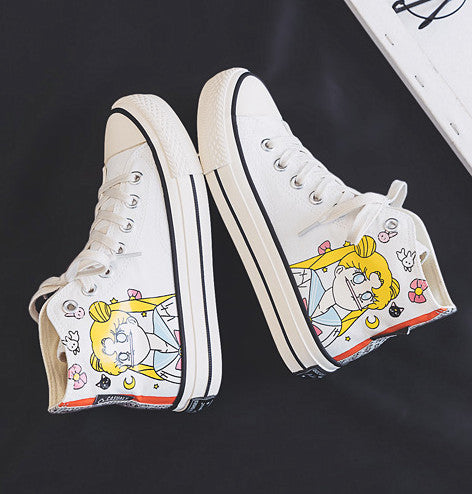 Fashion Sailor Moon Canvas Shoes PN1667