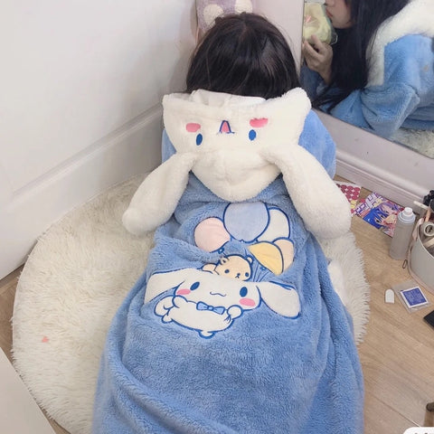 Cartoon Anime Winter Pajamas Dress PN4447