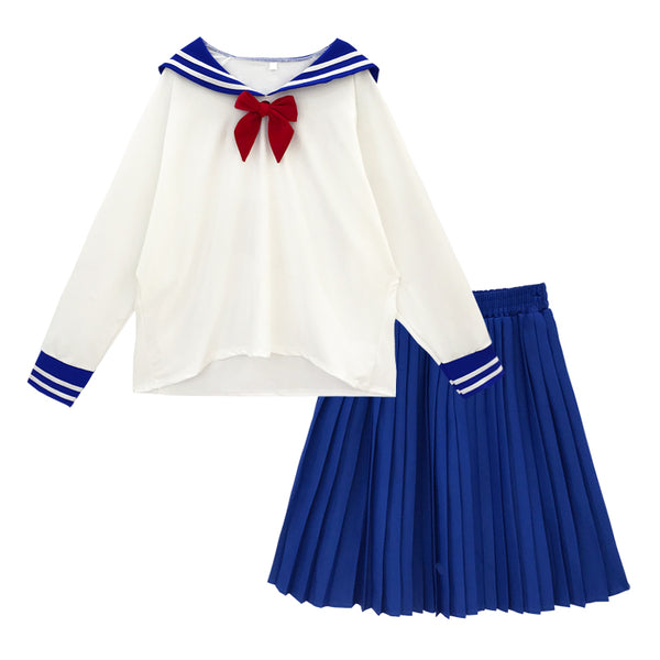 Sailormoon Navy Hoodie and Skirt Set PN2688