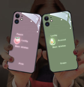Sweet Peach and Avocado Phone Case for iphone 11/11pro/11pro max/12/12mini/12pro/12pro max PN4309