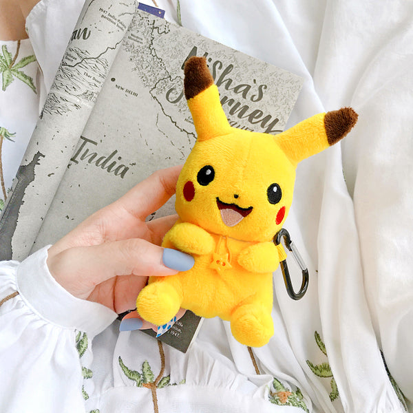 Plush Pikachu Airpods Case For Iphone PN1761