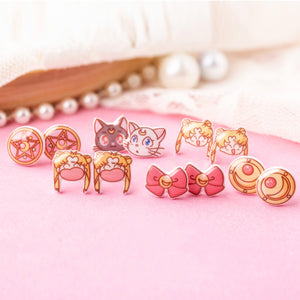 Lovely Sailormoon Earrings/Clips PN4732