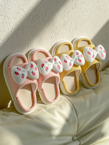 Soft Strawberry Slippers PN4945