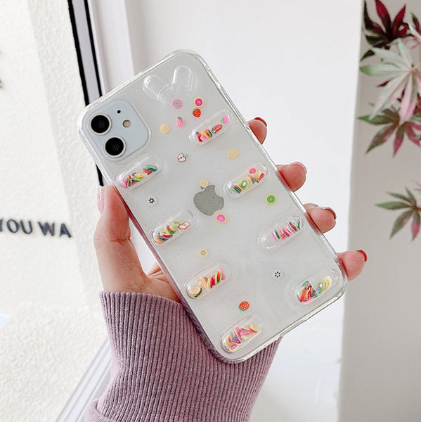 Sweet Candy Phone Case for iphone 7/7plus/8/8P/X/XS/XR/XS Max/11/11pro/11pro max/12/12pro/12pro max/12mini PN4156