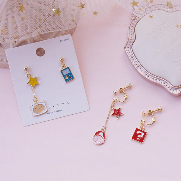 Cute Star Earrings/Clips PN2681