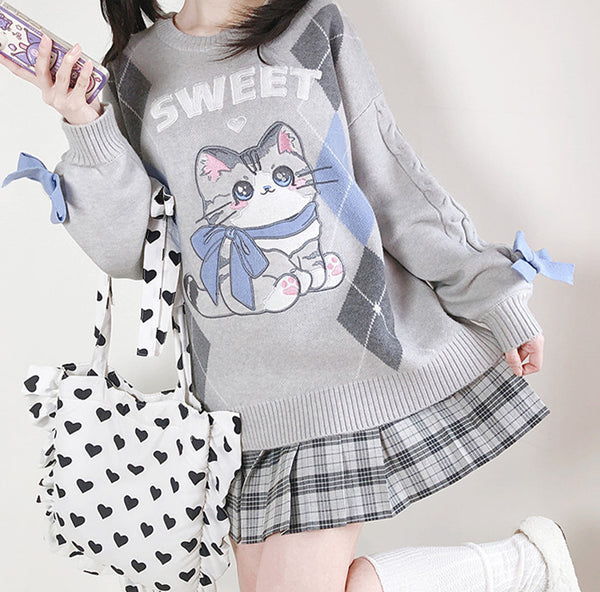 Sweet Cat Sweater PN4990