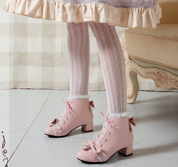 Fashion Lolita Bowtie Boots PN3713