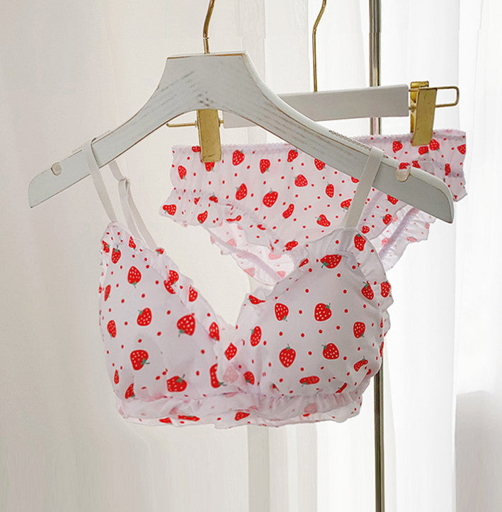 Sweet Strawberry Underwear Suits PN4231