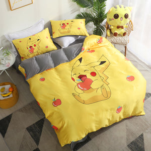 Happy Pikachu Bedding Set PN2473