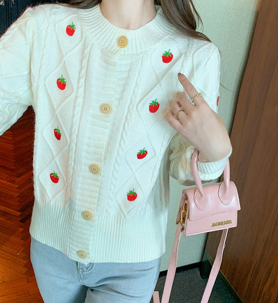 Sweet Strawberry Sweater PN4221