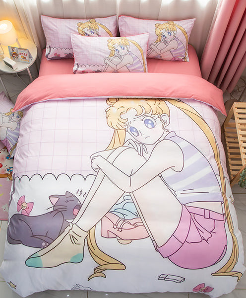 Fashion Sailormoon Bedding Set PN4201