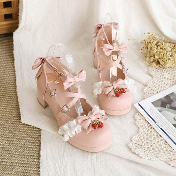 Fashion Lolita High-heeled Shoes PN2863