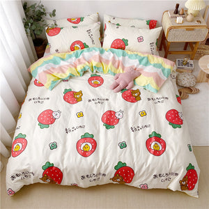 Fashion Strawberry Bedding Set PN2291