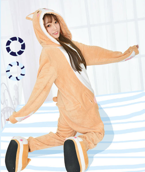 Fashion Corgi Winter Pajamas PN2063
