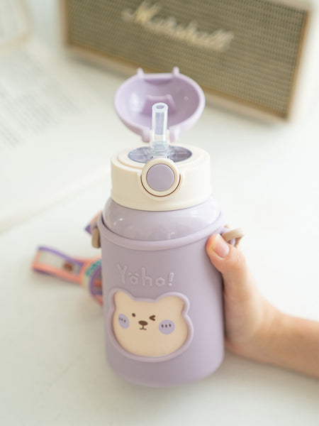 Cute Bear Vacuum Water Bottle PN4180