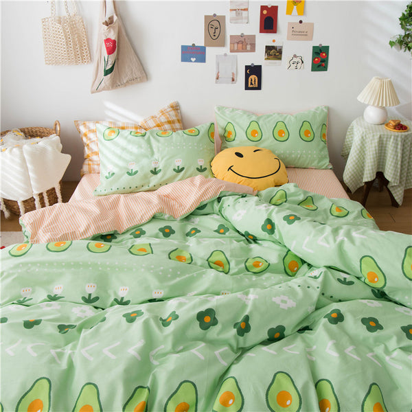 Fashion Avocado Bedding Set PN2663