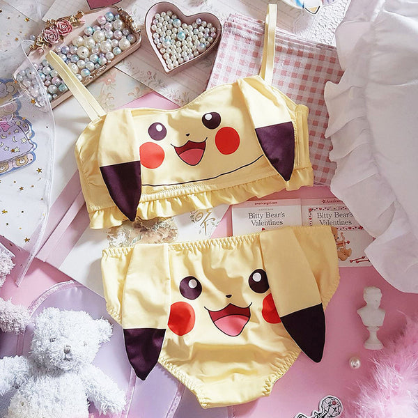 Cartoon Pikachu Underwear Suits PN2495