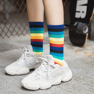 Kawaii Colorful Rainbow Socks PN1509