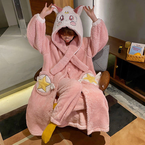 Kawaii Sakura Winter Pajamas PN4386