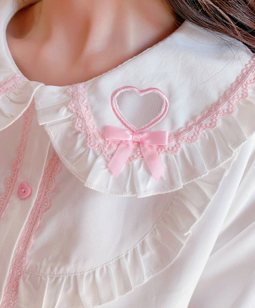 Fashion Heart Girls Shirt PN4861