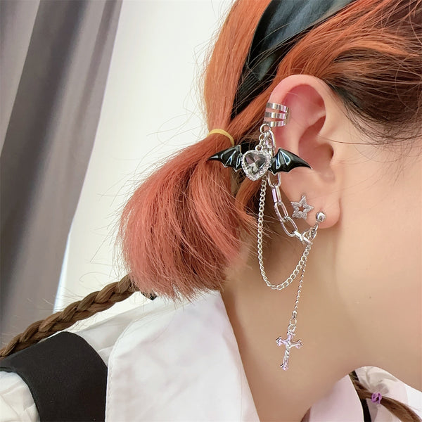 Fashion Wings Earring/Clip PN5732