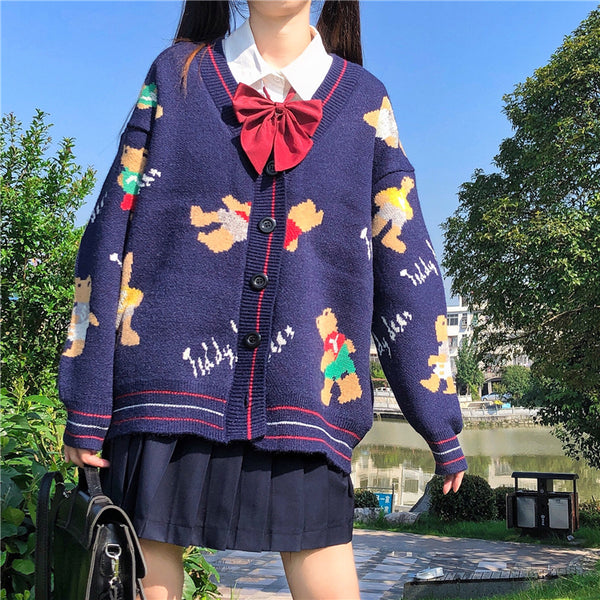 Cute Bear Girl Sweater PN3208